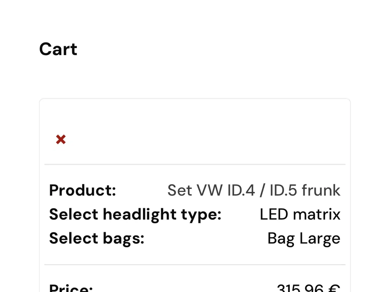 Billede 2 - Frunk til ID4 sælges