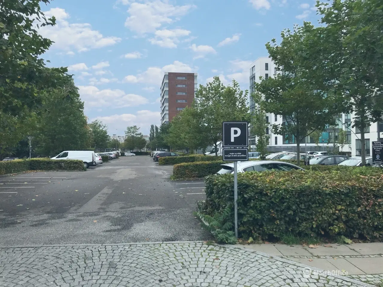 Billede 1 - Parkering ved Holmboes Allé 4