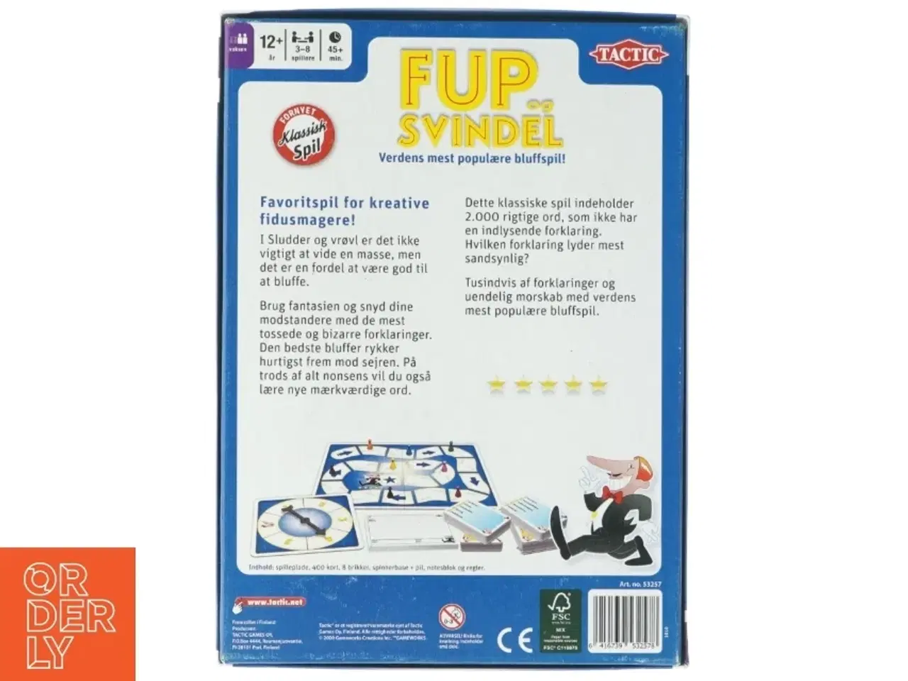 Billede 2 - Brætspil &#39;FUP&#39; (str. 26 x 19 cm)