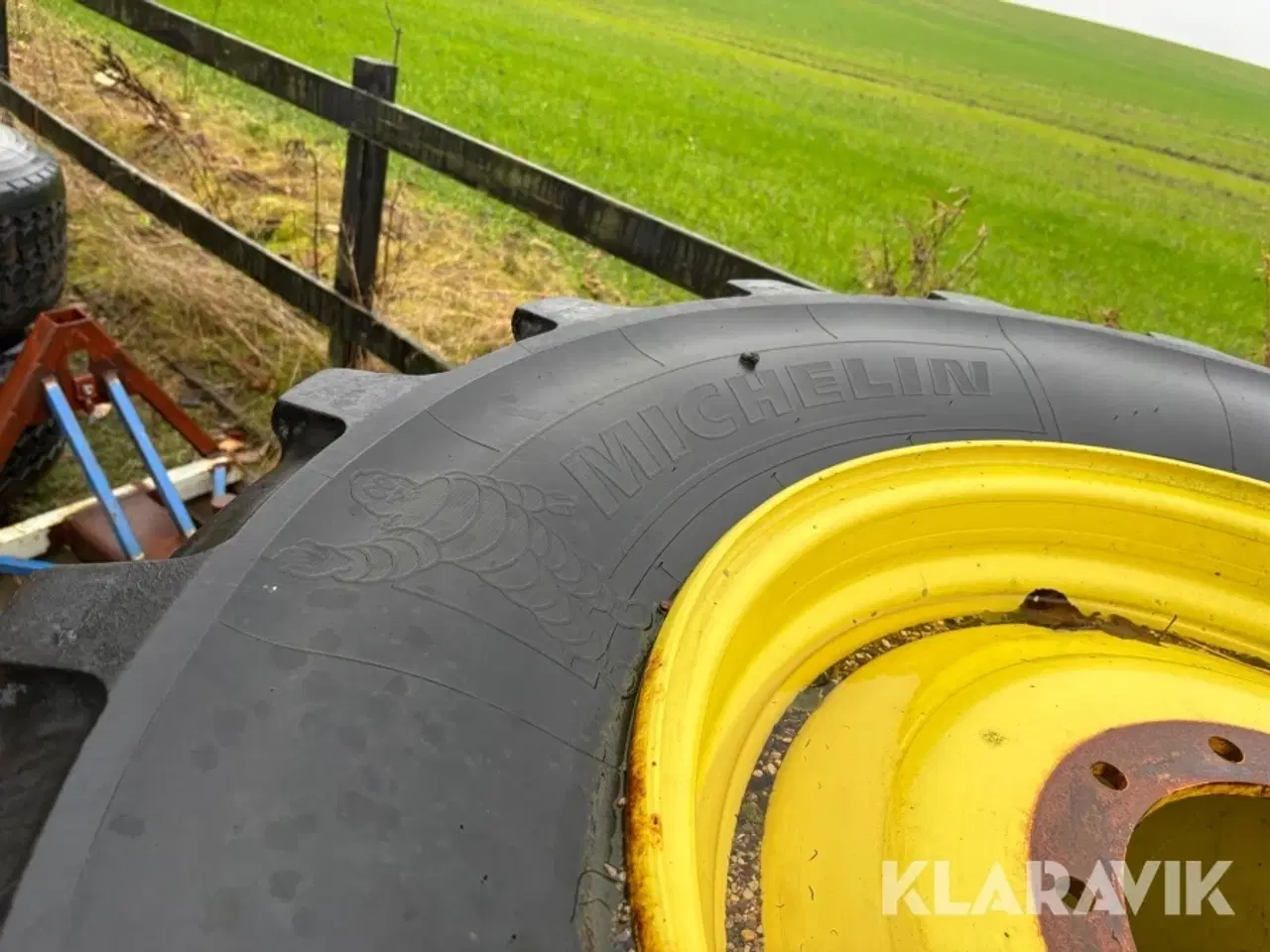 Billede 6 - Traktordæk til John Deere Michelin - fuldt sæt til for og bag