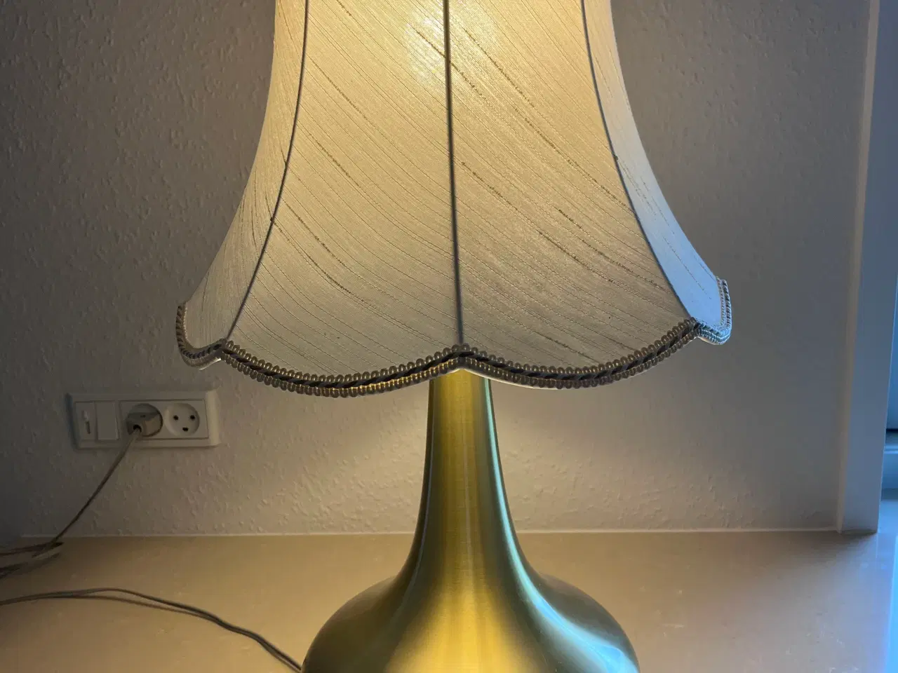Billede 2 - Jo Hammerborg bord lampe (Fog & Mørup) i messing