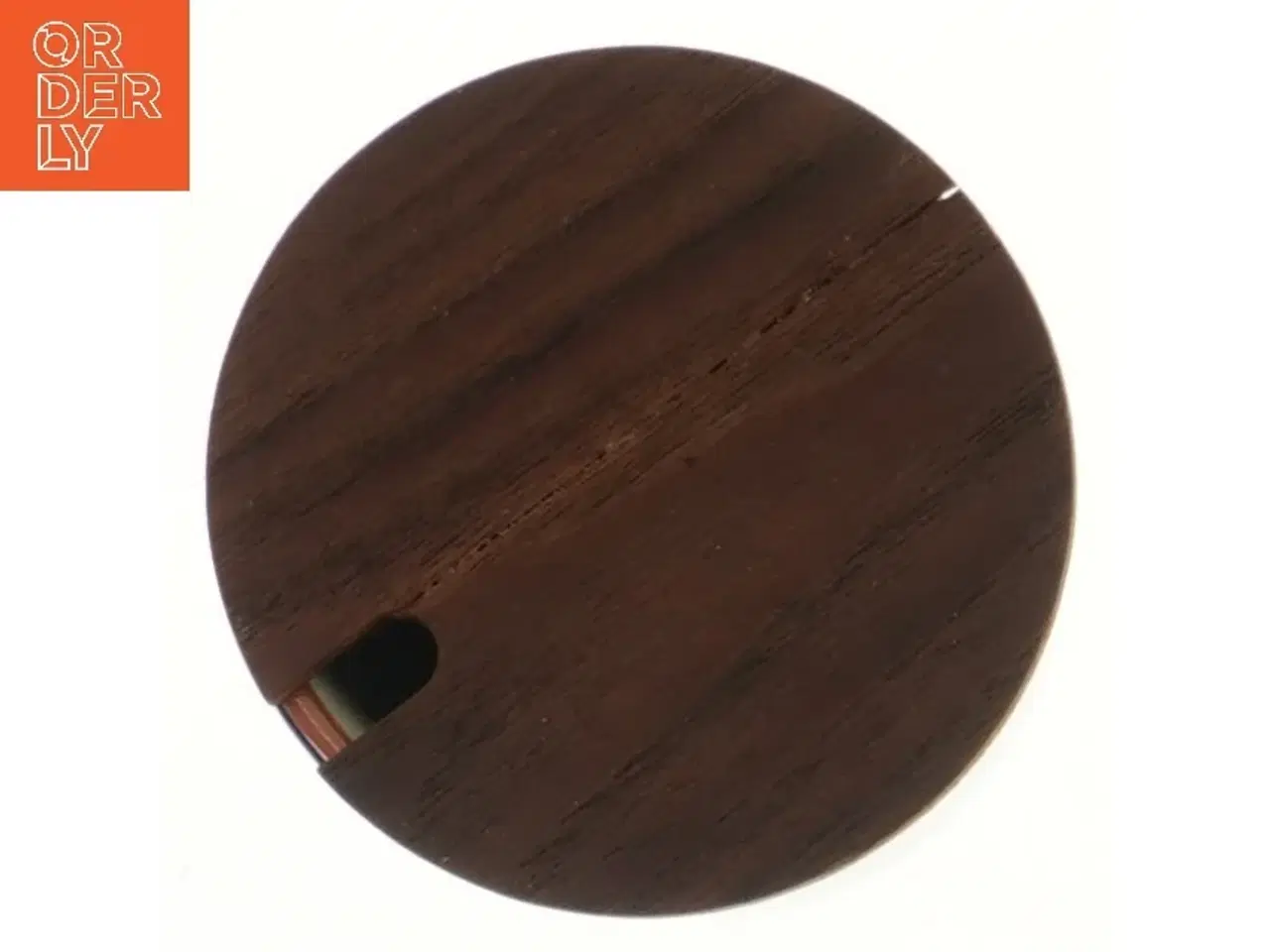 Billede 3 - “Pernille” marmeladekrukke med trælåg fra Knabstrup (str. 12 cm)