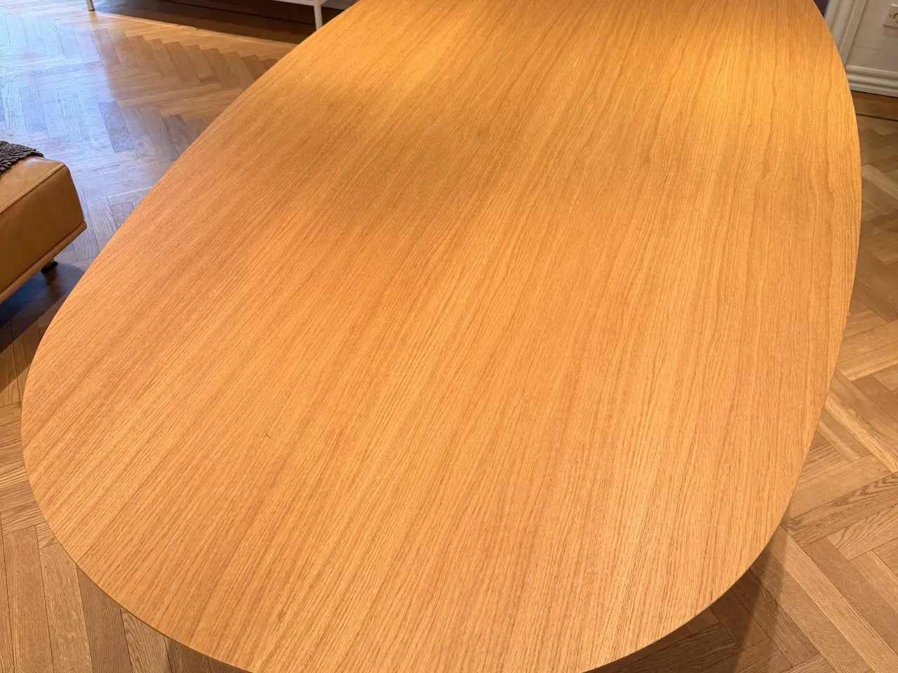 Billede 1 - Piet Hein ellipse spisebord i egefiner