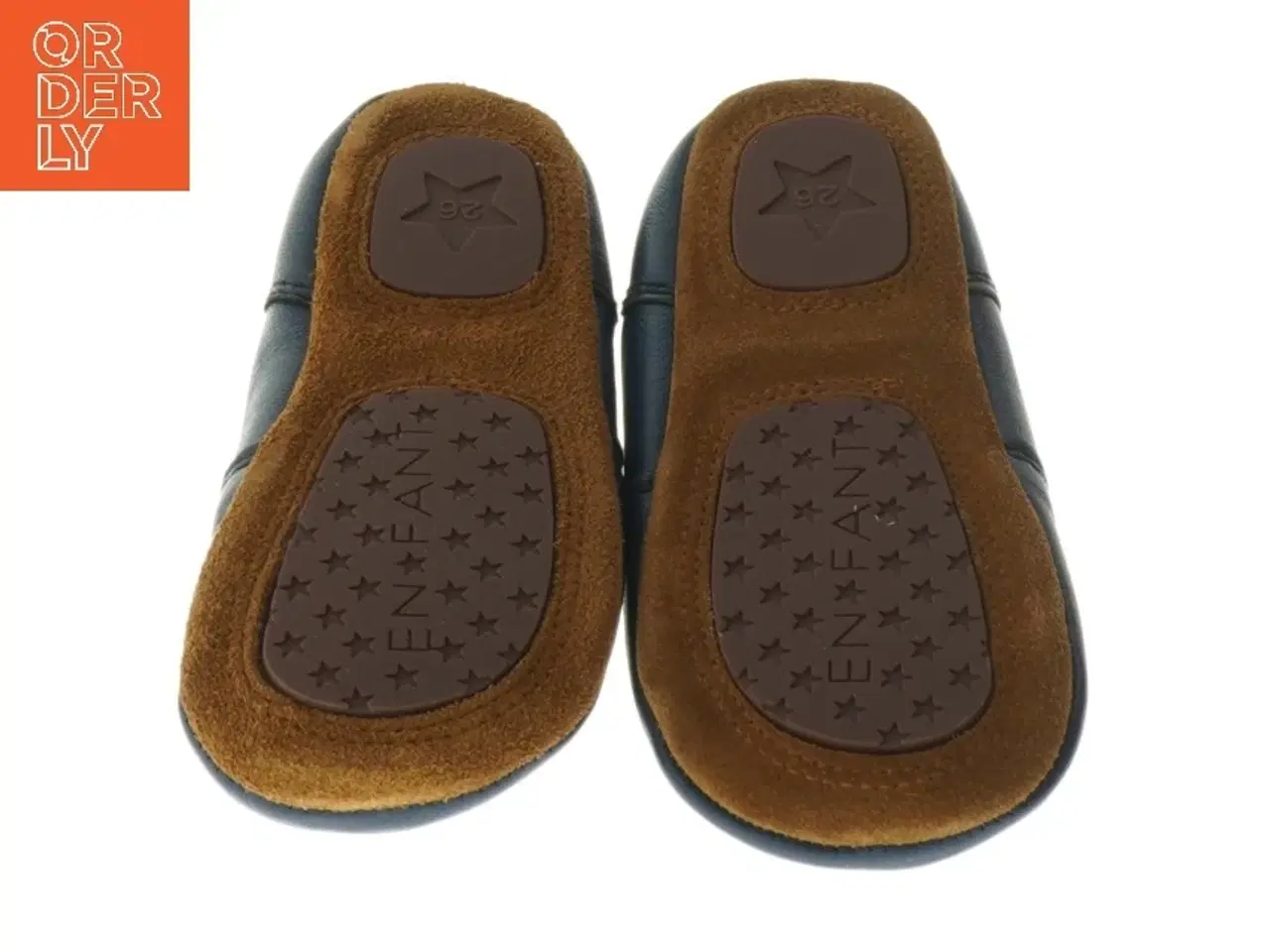 Billede 2 - Blå børne hjemmesko med lynlås fra EN FANT (str. 26 )