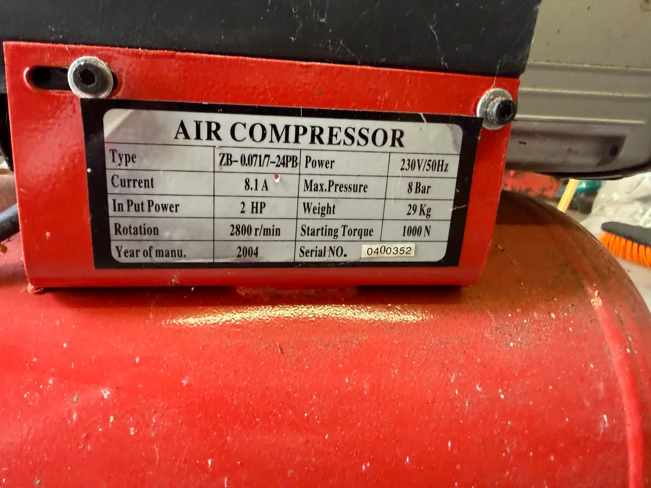 Billede 4 - Luftkompressor Air Power LP 265