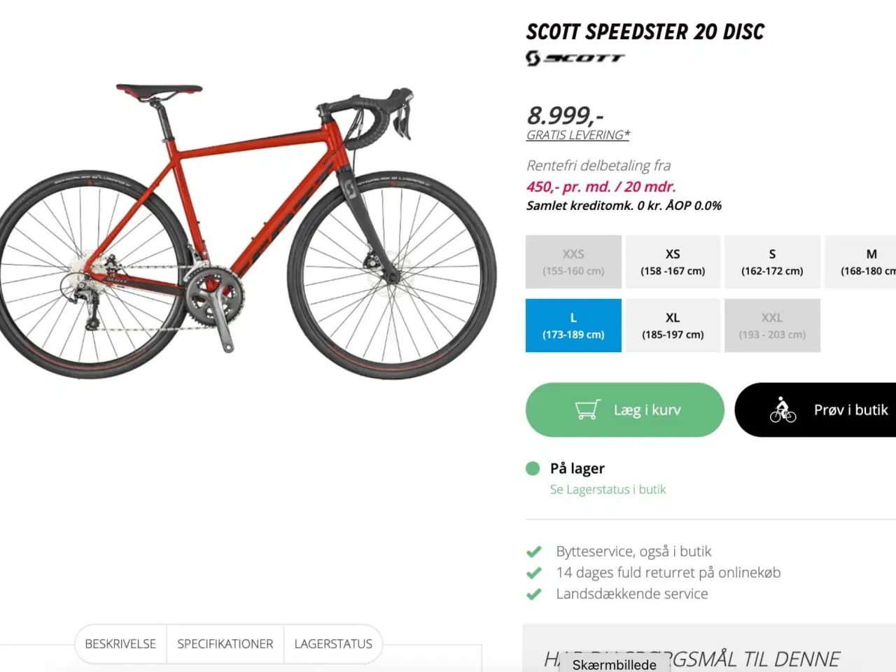 Billede 4 - Scott Racercykel