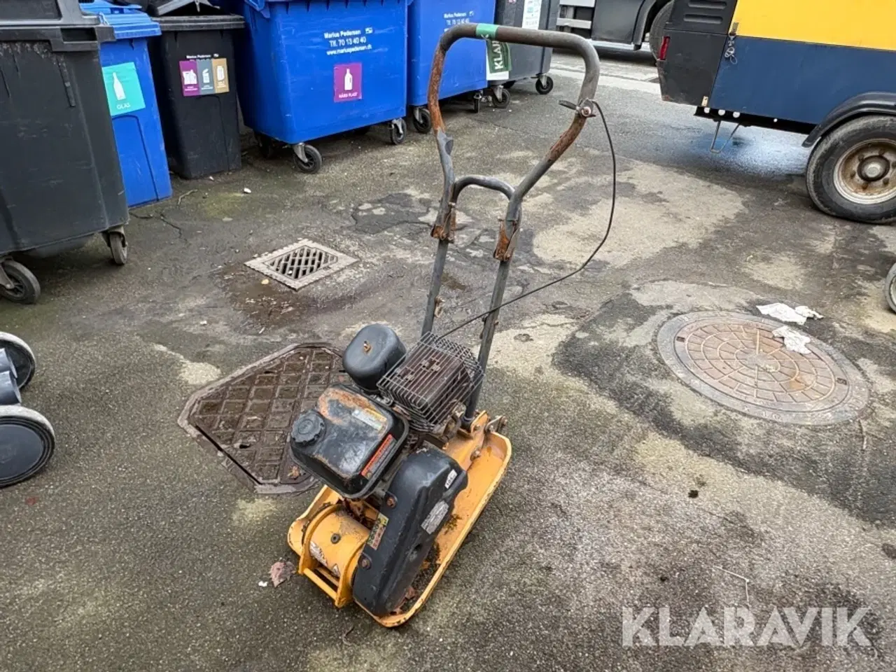 Billede 1 - Pladevibrator Herkules RP 1300 B