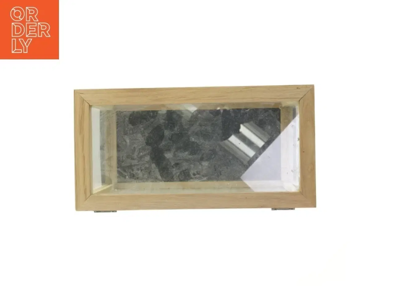 Billede 3 - Trækasse med glas (str. 30x30 cm)