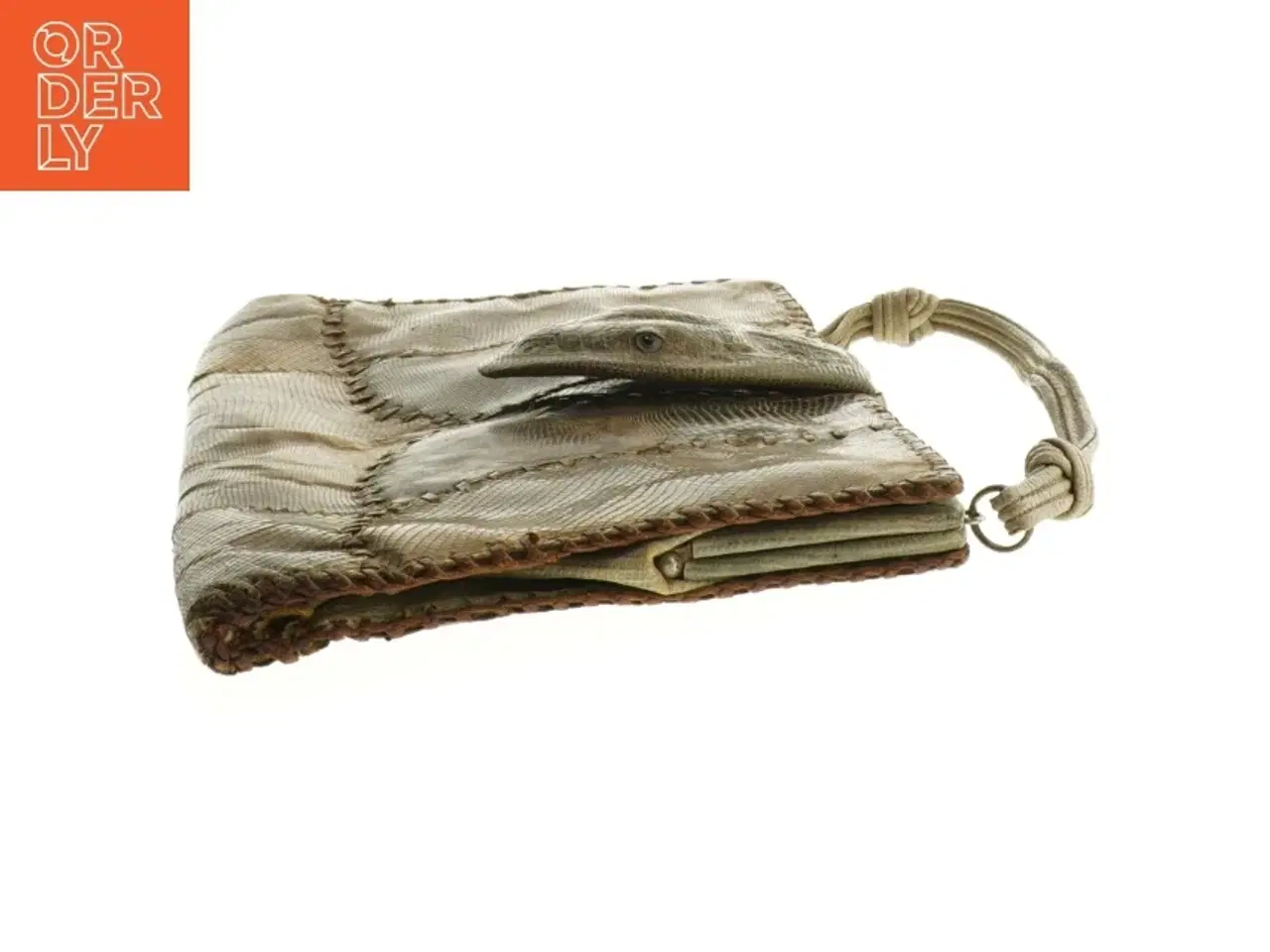 Billede 3 - Vintage taske af slangeskind (str. 27 x 17 cm)