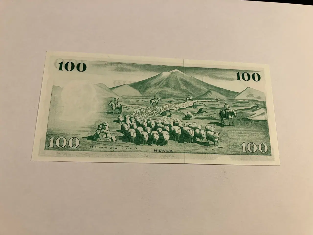 Billede 2 - 100 Kronur Iceland 1957