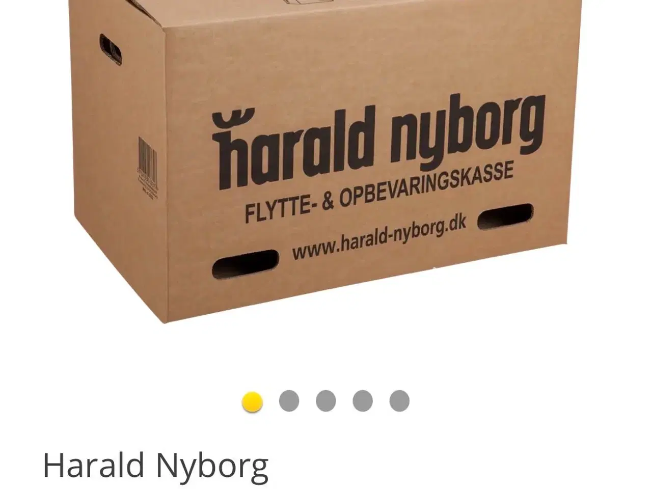 Billede 1 - Flyttekasser