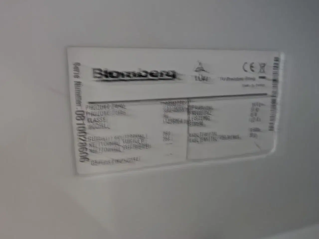 Billede 5 - Køleskab, brugt. BLOMBERG.