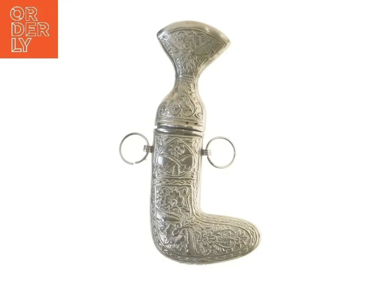 Billede 3 - Traditionel dekoreret dolk med skede (str. 19 cm)