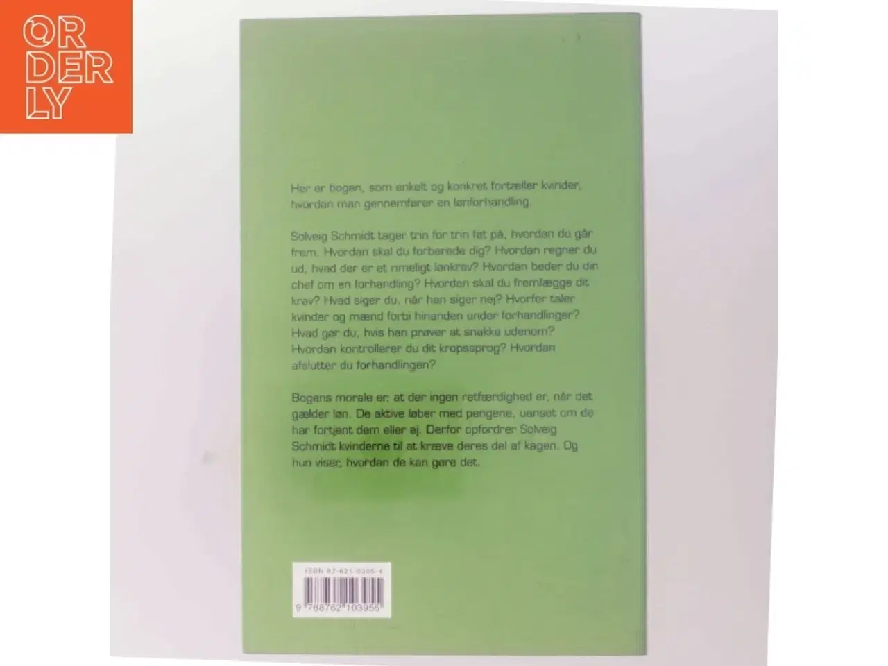 Billede 3 - Lønforhandling for kvinder af Solveig Schmidt (f. 1954) (Bog)