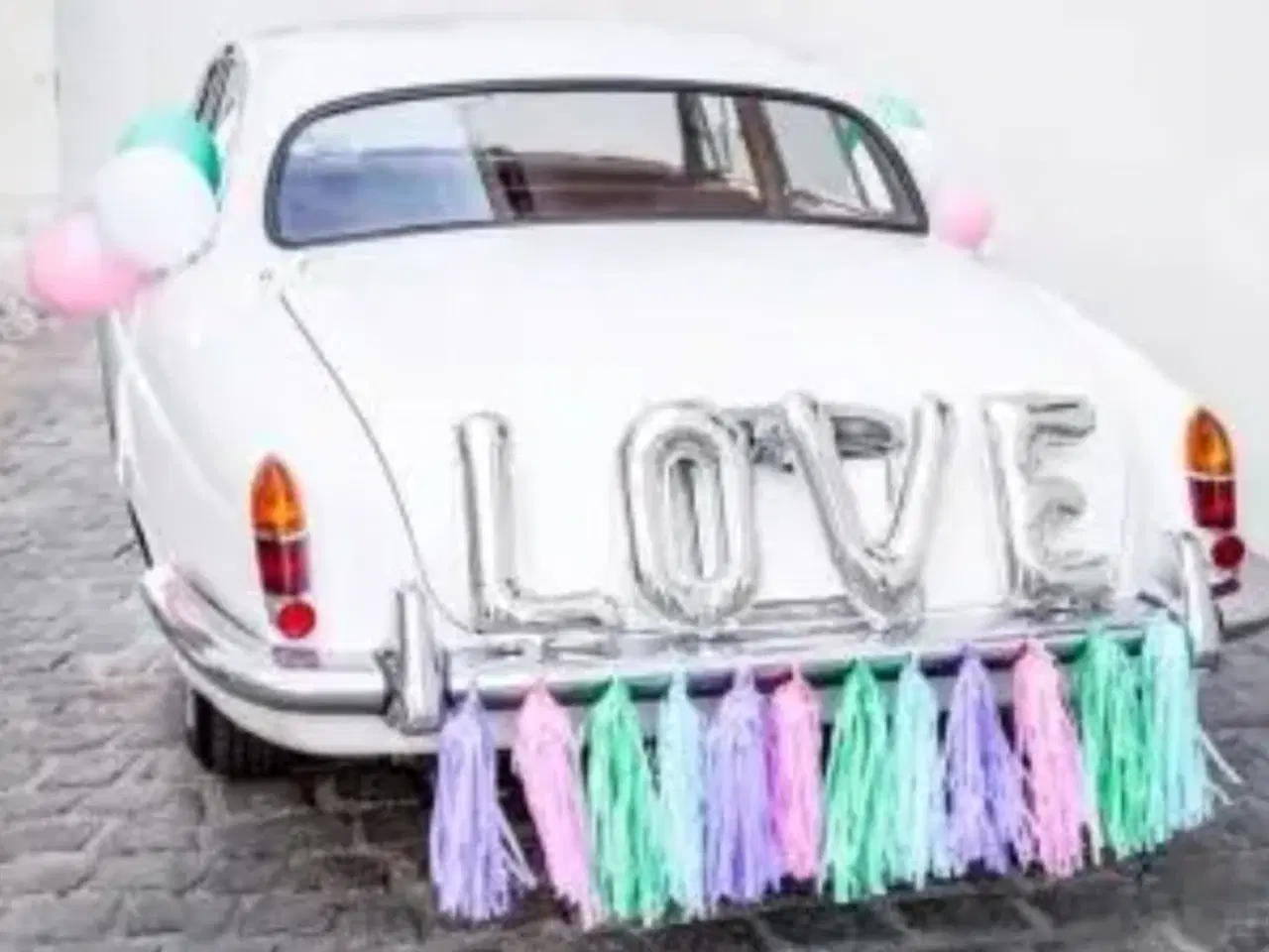 Billede 2 - Bryllups pynt til bilen