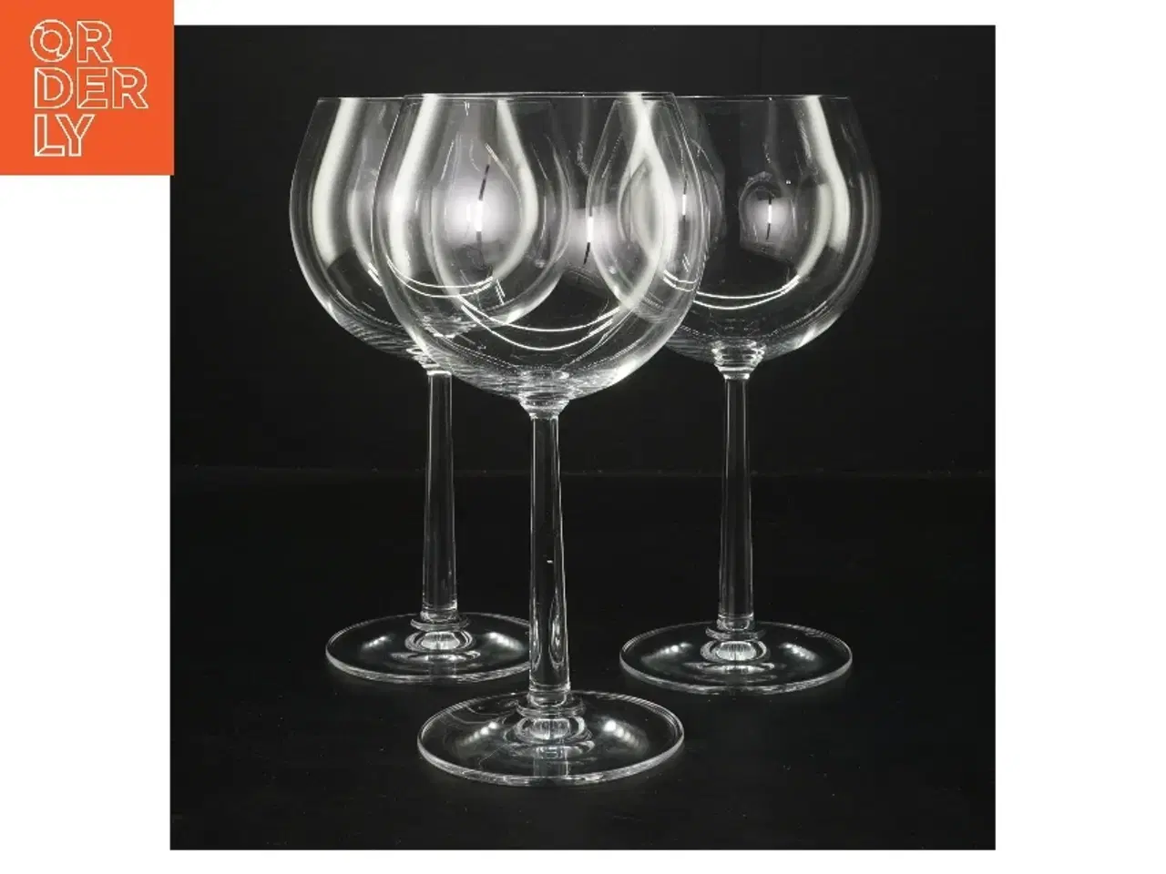 Billede 1 - Rødvinsglas fra Rosendahl (str. Ø 8x20 cm)