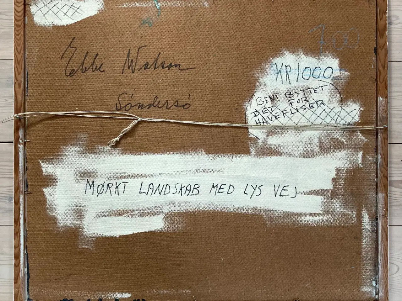 Billede 4 - Godt 60’er maleri Ebbe Watson (f:1939-D: 2022)