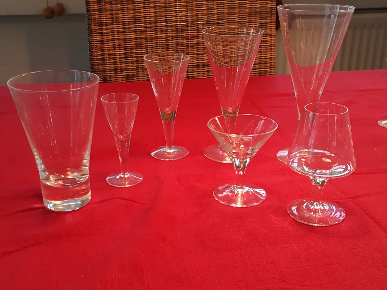 Billede 2 - Clausholm glas fra Holmegaard - 113 stk