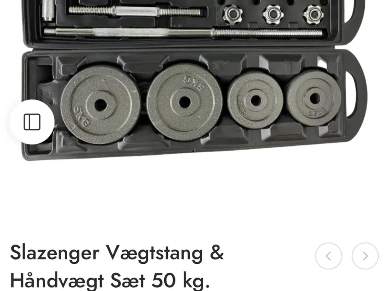 Billede 3 - Vægtstangsæt