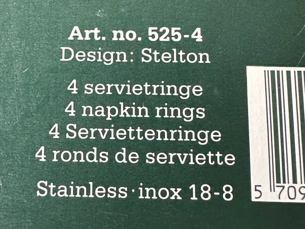 Billede 4 - Stelton servietringe 