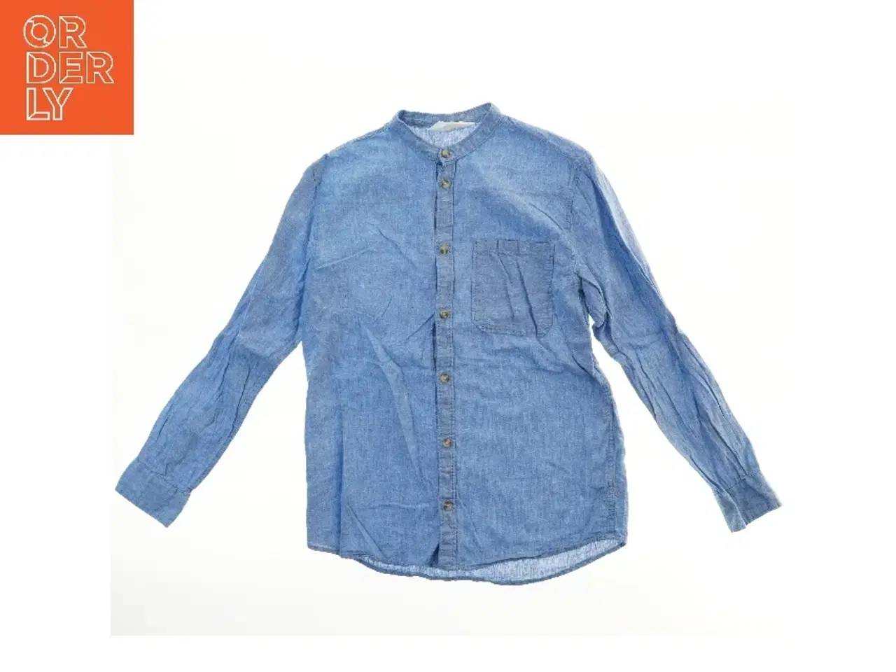 Billede 1 - Skjorte med ståkrave fra H&M (str. 158)