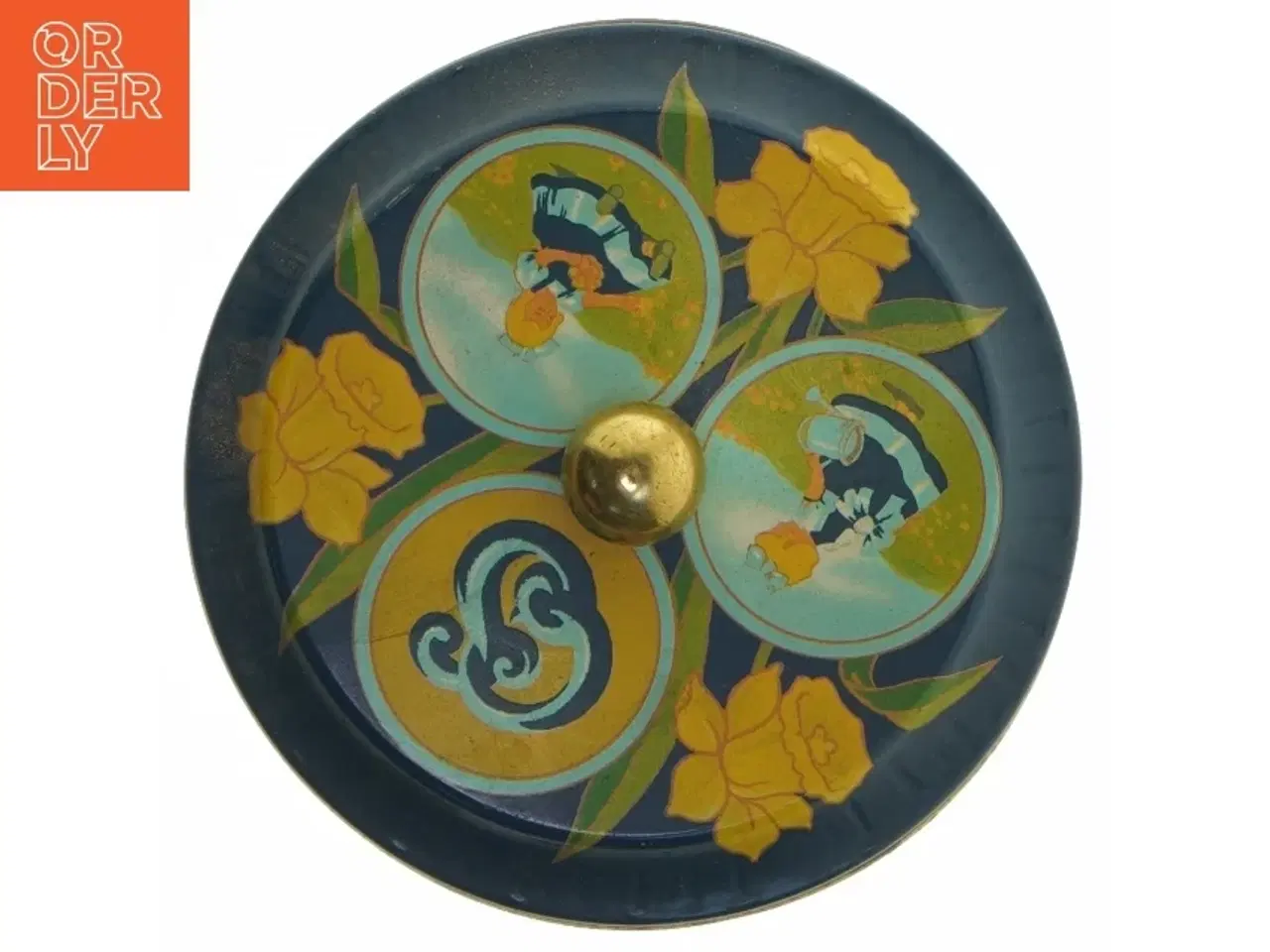 Billede 7 - Irma sukker dåse (str. Ø. 13 cm. længde. 16,5 cm) fra Irma