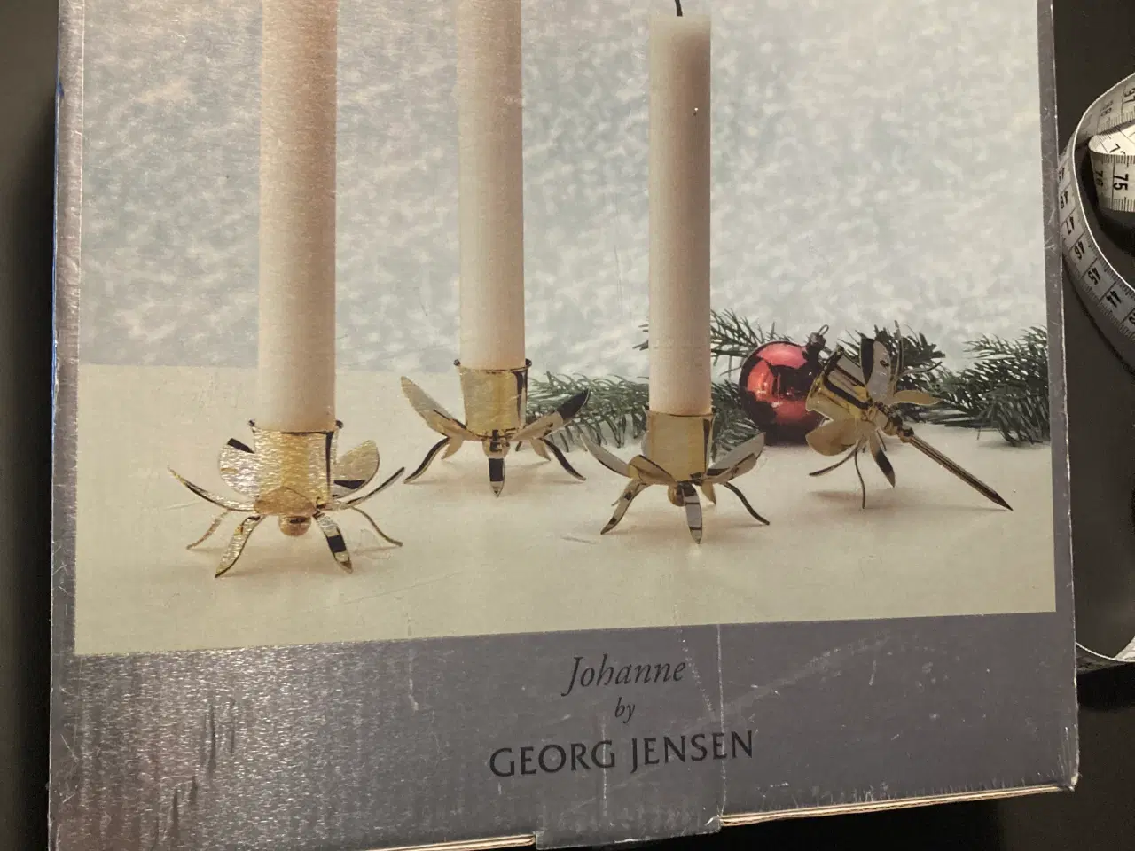 Billede 1 - Georg Jensen Johanne advent guld