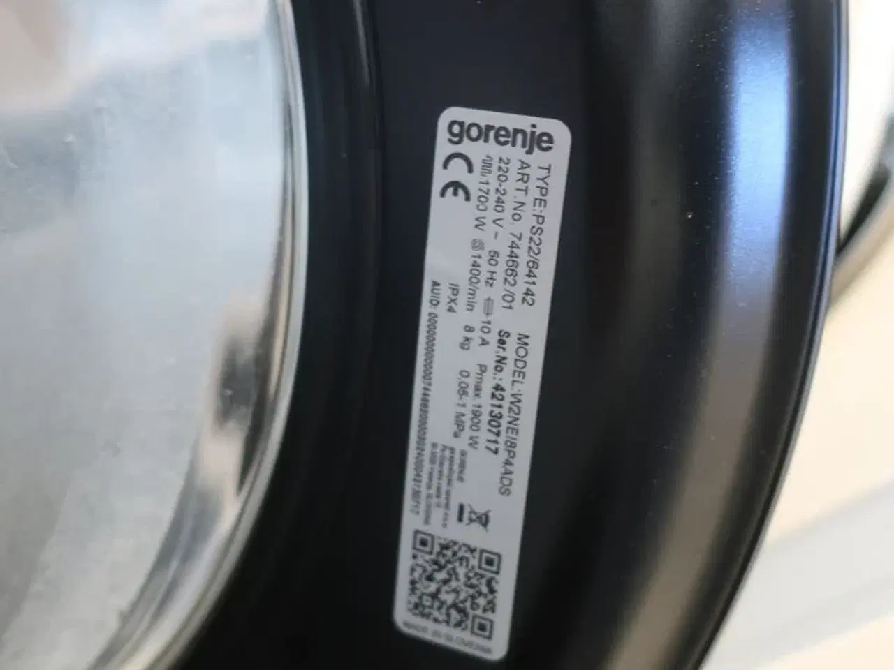 Billede 3 - Vaskemaskine GORENJE W2NEI8P4ADS