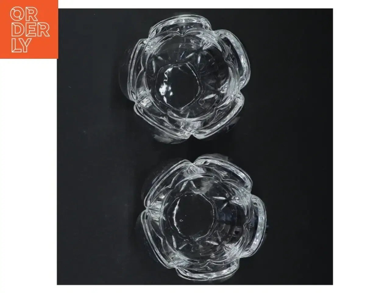 Billede 2 - Glas lysestager (str. 9 x 12 cm)