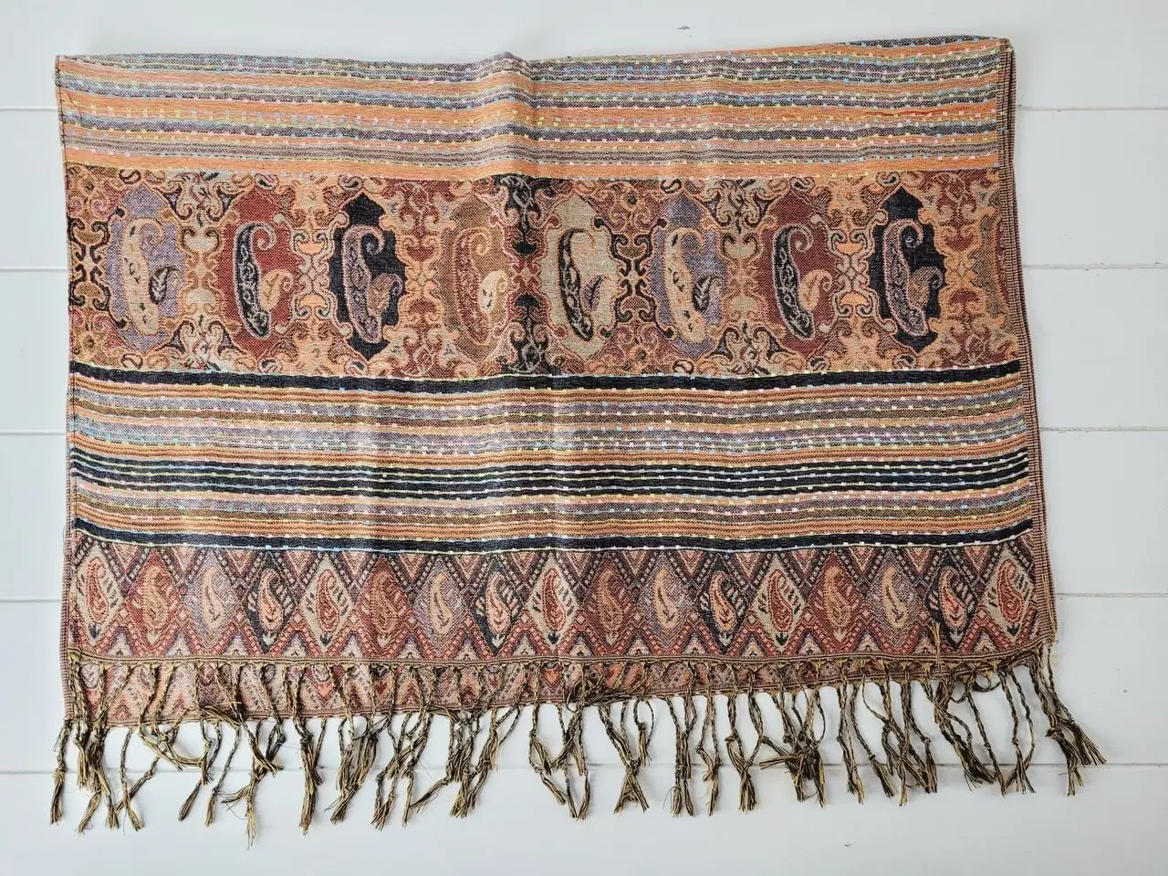 Billede 5 - ⭐️- Elegant og Blødt Pashmina Tørklæde - UBRUGT