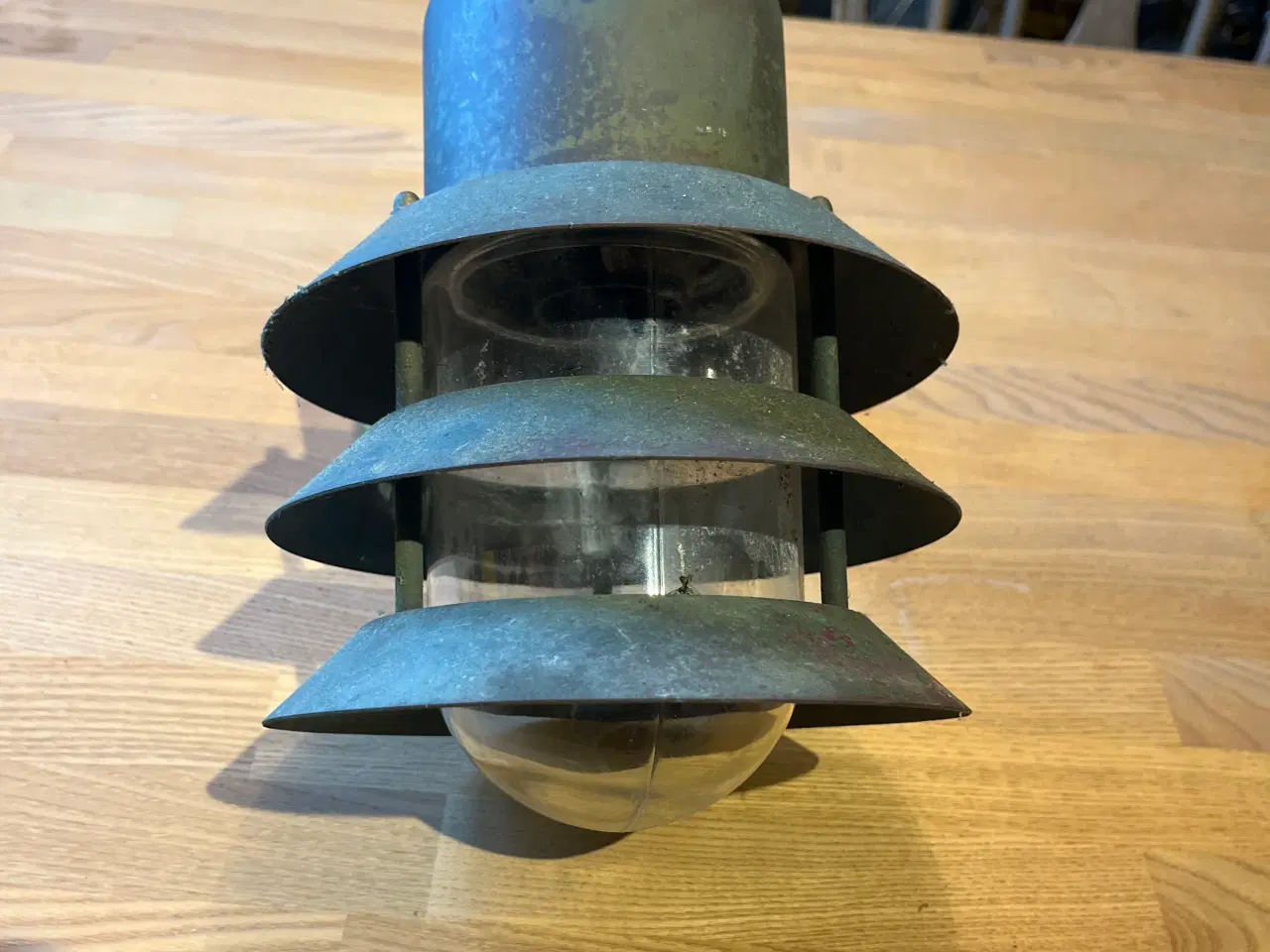 Billede 4 - Kobber lampe 