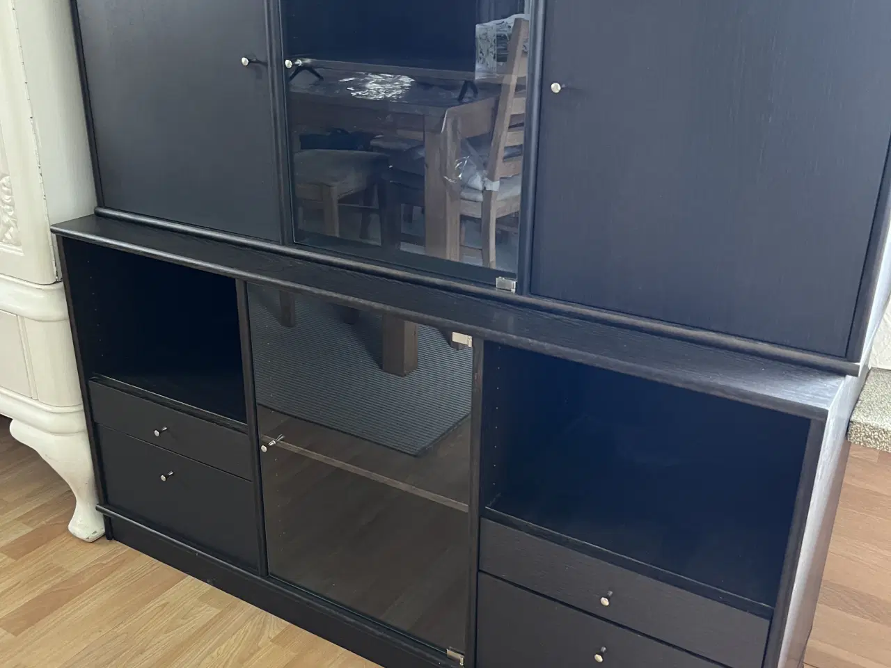 Billede 4 - 2 reoler i mørkt træ