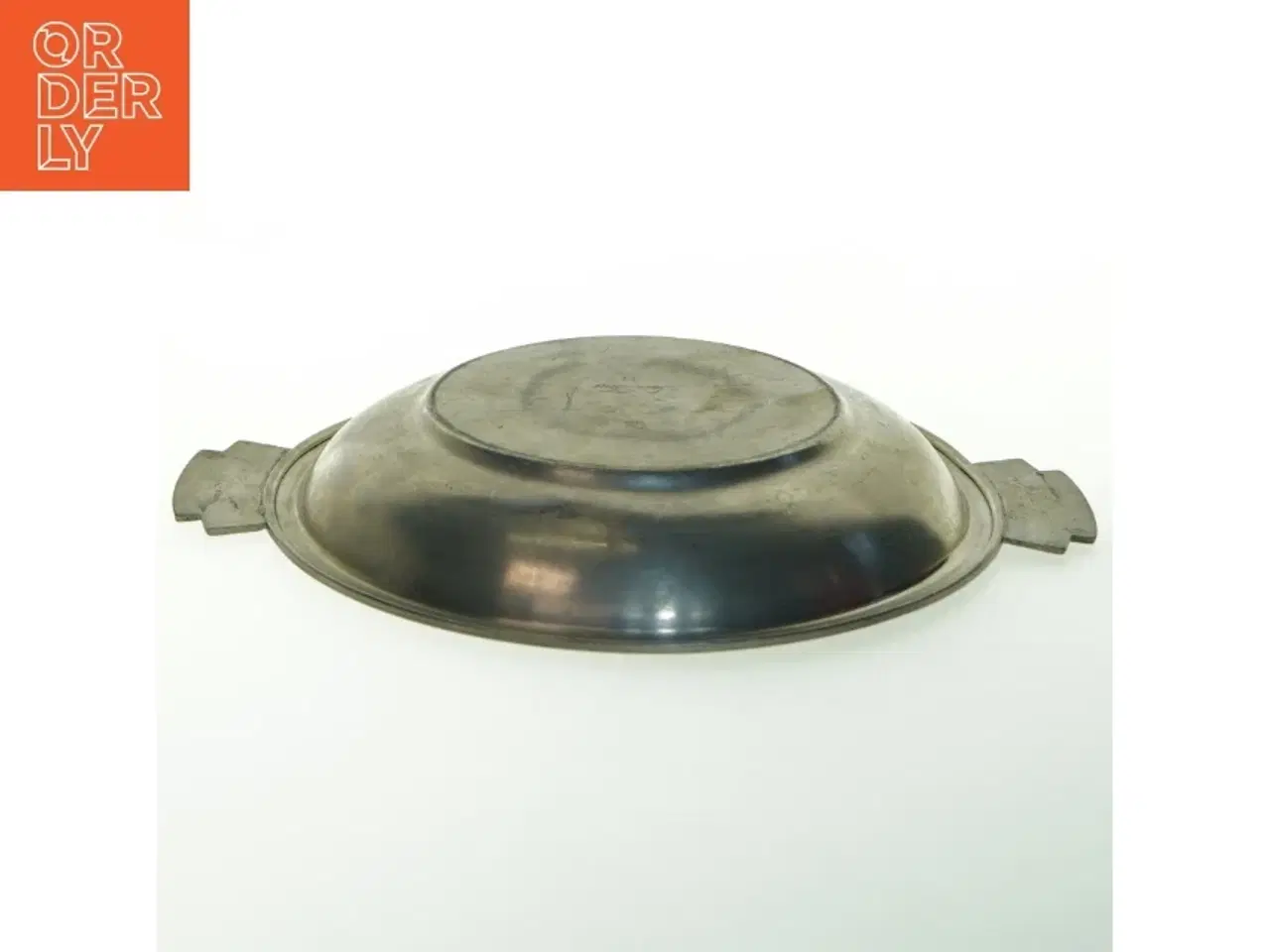 Billede 2 - Tinfad med  håndtag (str. Ø. 22 cm)