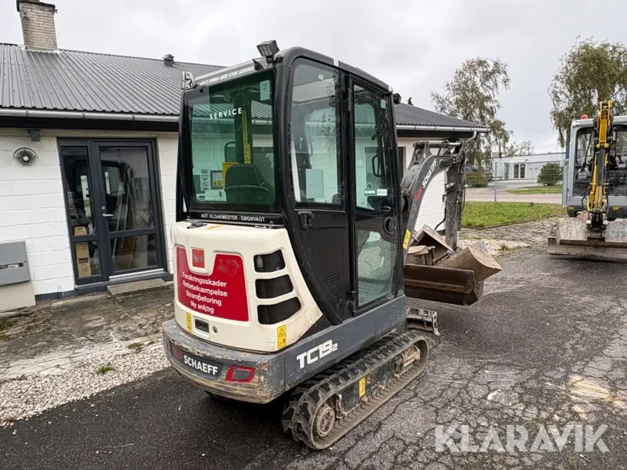 Billede 5 - Minigraver Yanmar TC19 med 4 skovle