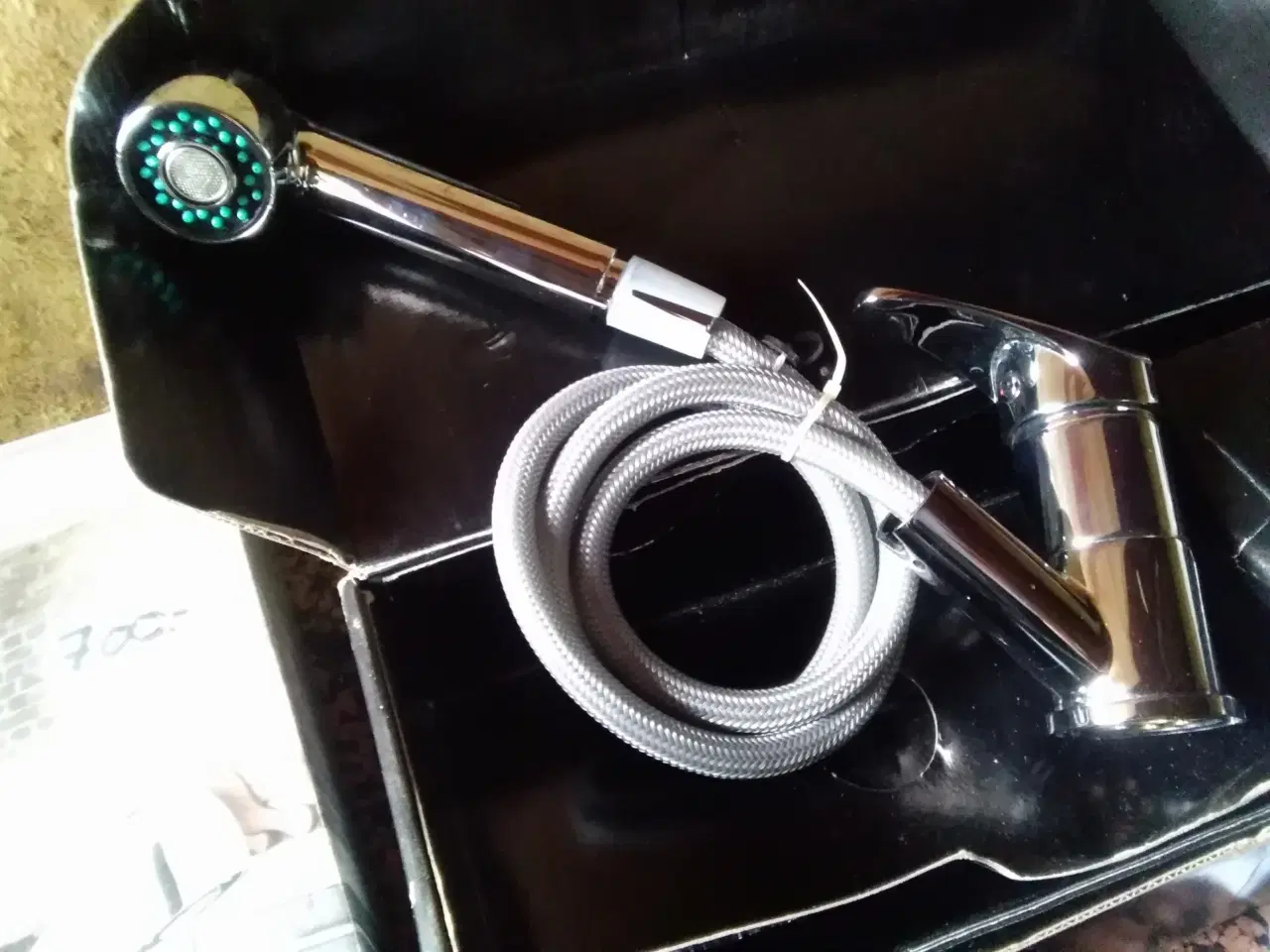 Billede 3 - NYT m brusehoved flexslange til udtræk Evt til bad