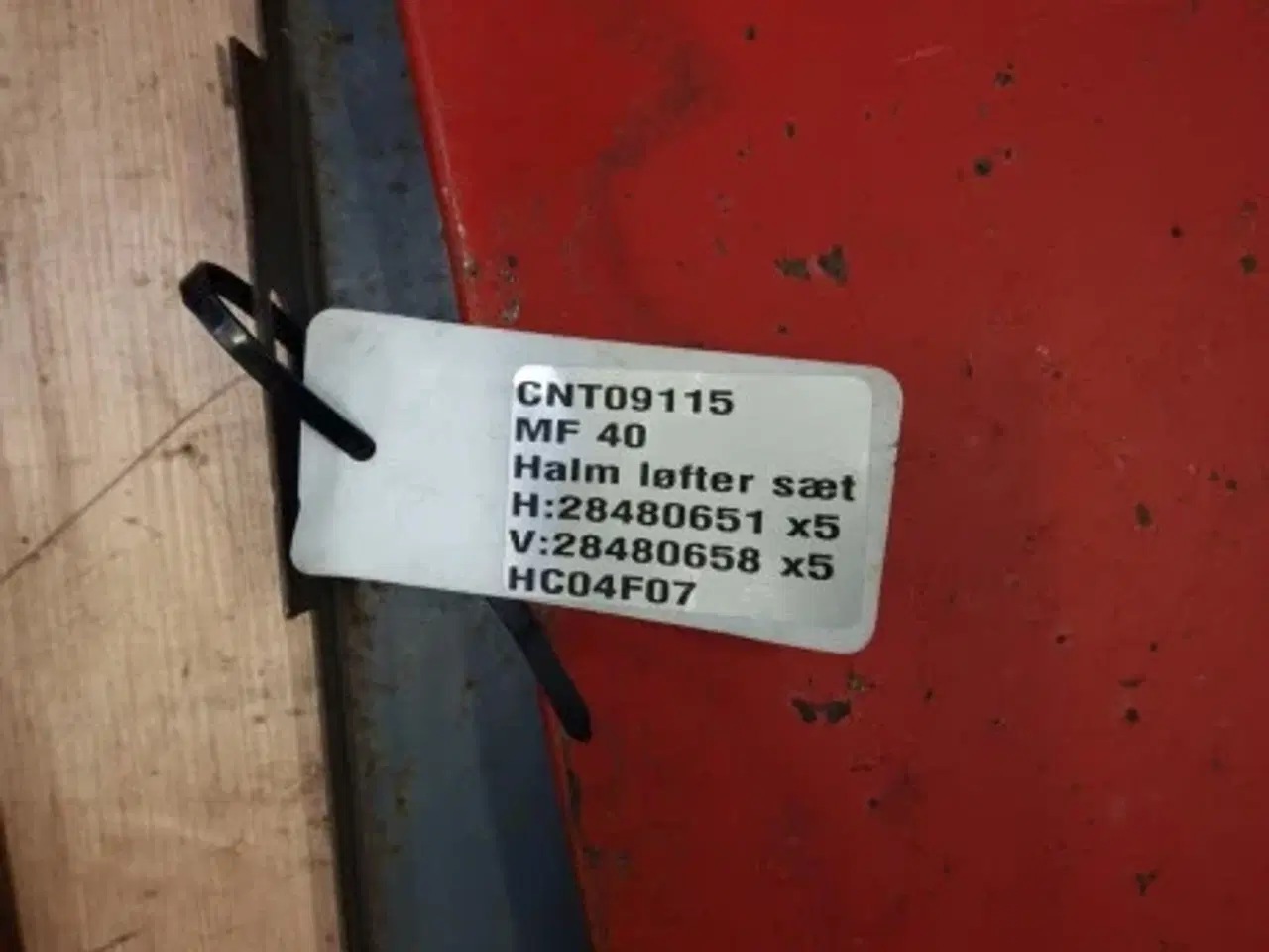 Billede 4 - Massey  Ferguson 40 Halm Løfter Sæt 