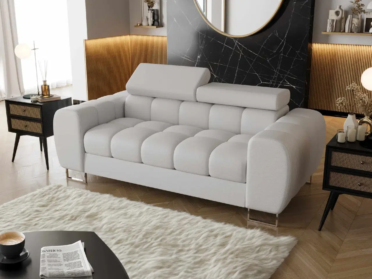 Billede 3 - ASPER II  TO-PERS. SOFA  195 CM TERRA 33