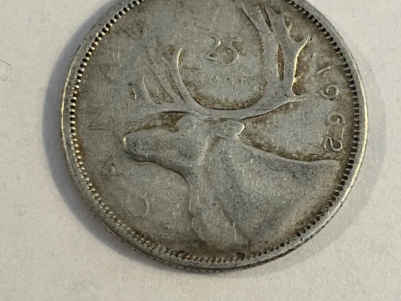 Billede 1 - 25 Cents Canada 1962
