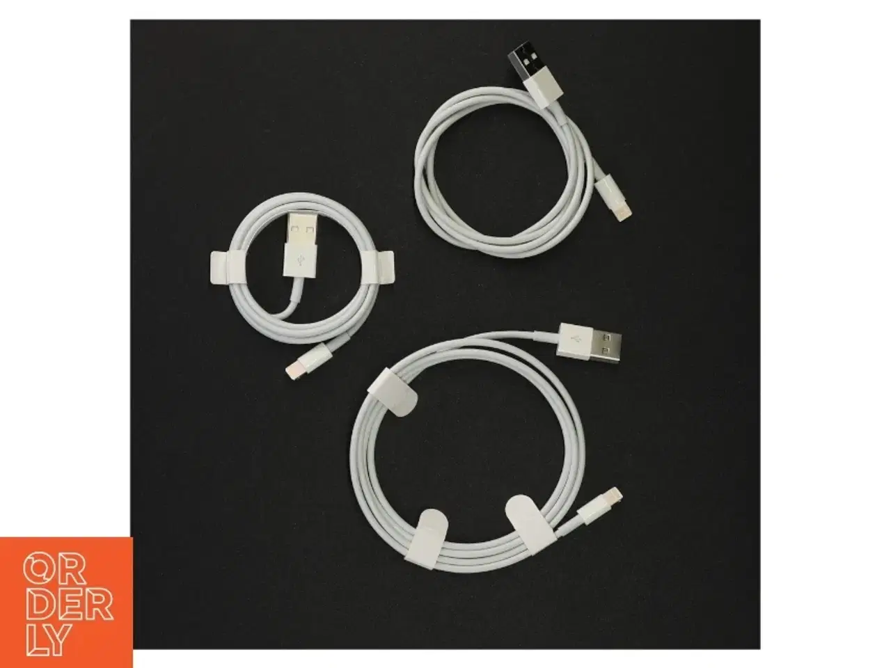 Billede 1 - USB-lynkabler fra Apple (str. 105 cm)