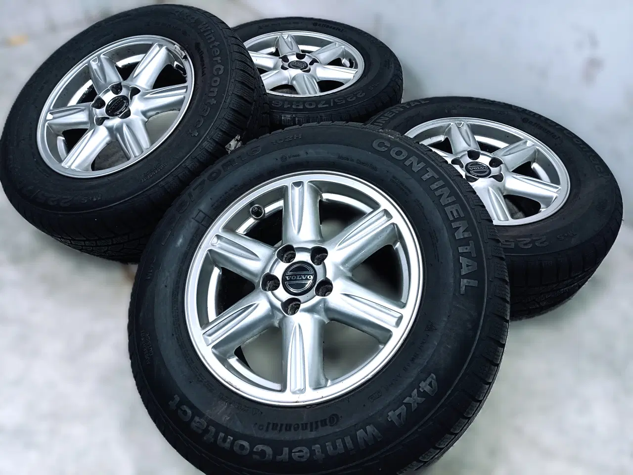 Billede 2 - 5x108 16" ET49 nav 67,1ø Volvo XC90 vintersæt