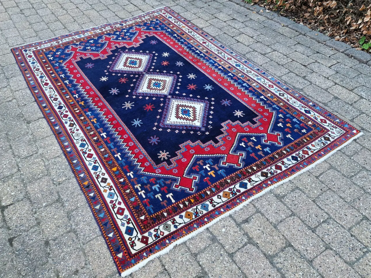 Billede 3 - Vintage afshar nomader tæppe.