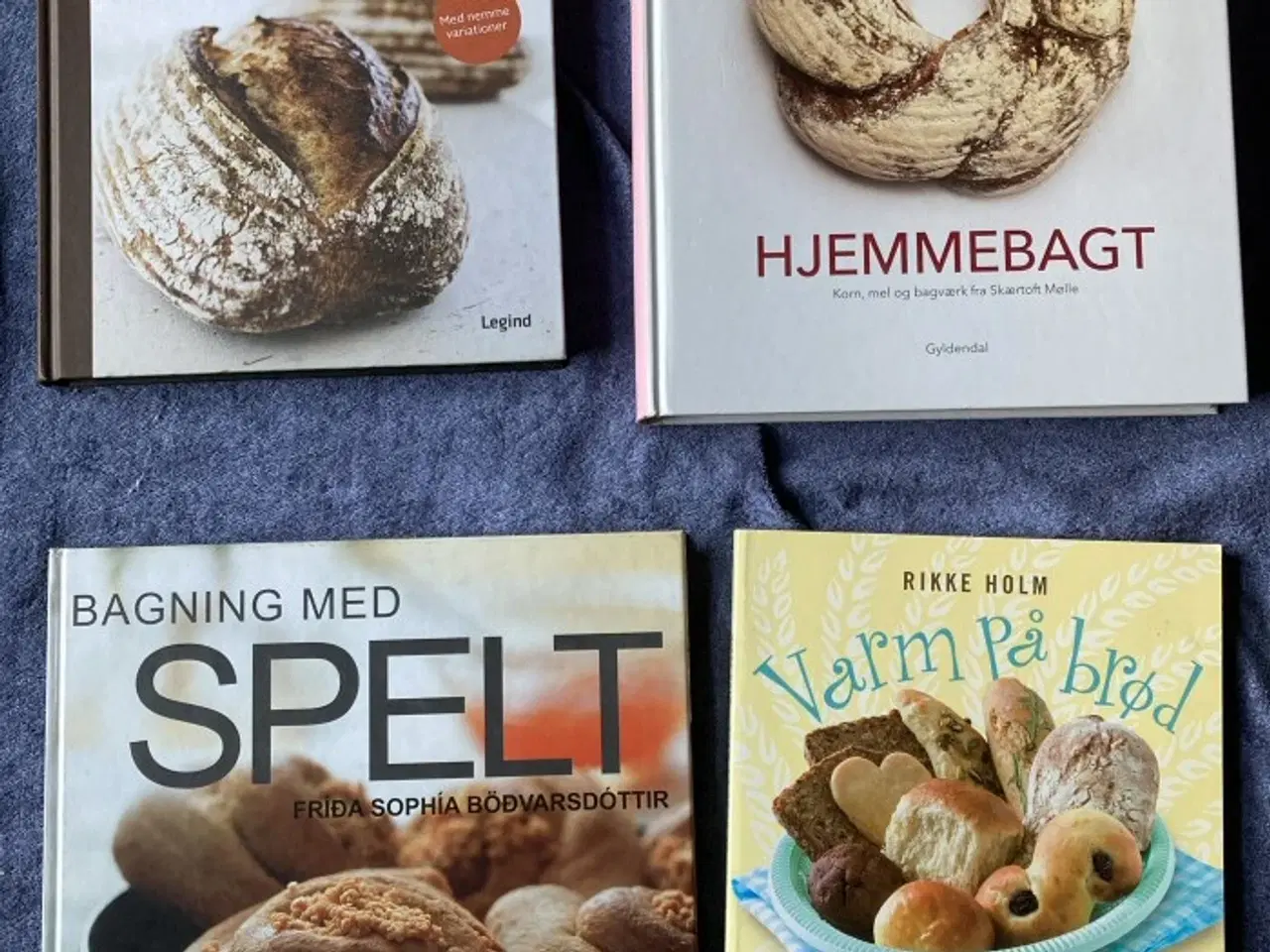 Billede 2 - Forskellige bøger om brød og kager – se pris på de