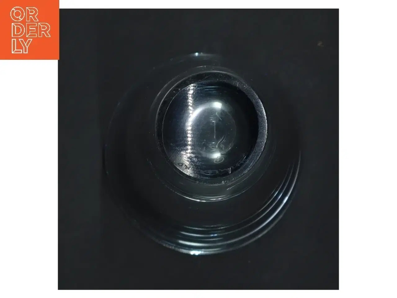 Billede 3 - Glasvase (str. Ø 10 cm længde 18,5 cm)