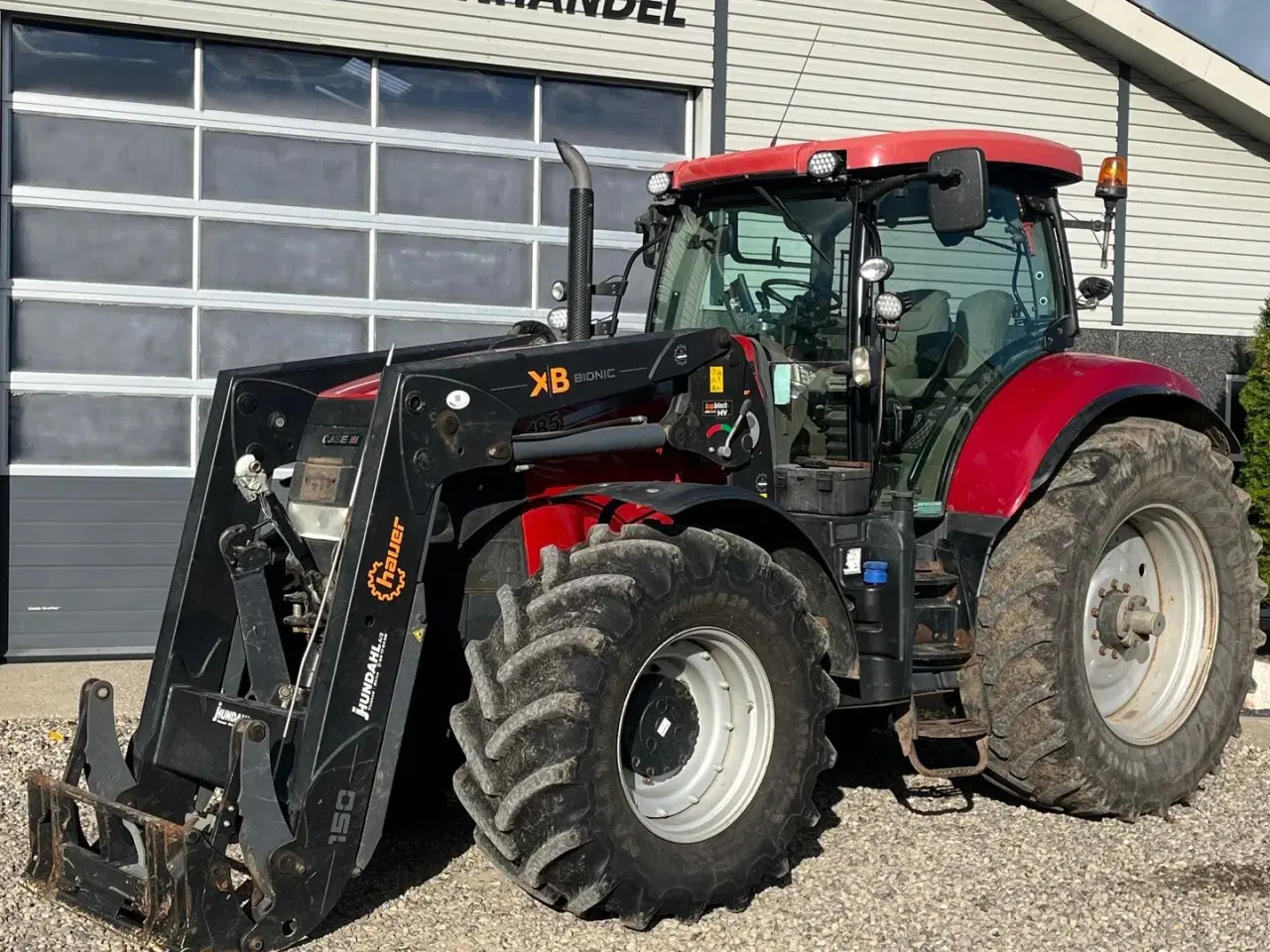 Billede 2 - Case IH PUMA 185 CVX Med frontlæsser og frontlift
