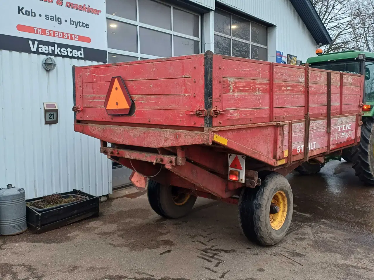 Billede 4 - Tim tipvogn 5 tons højtip