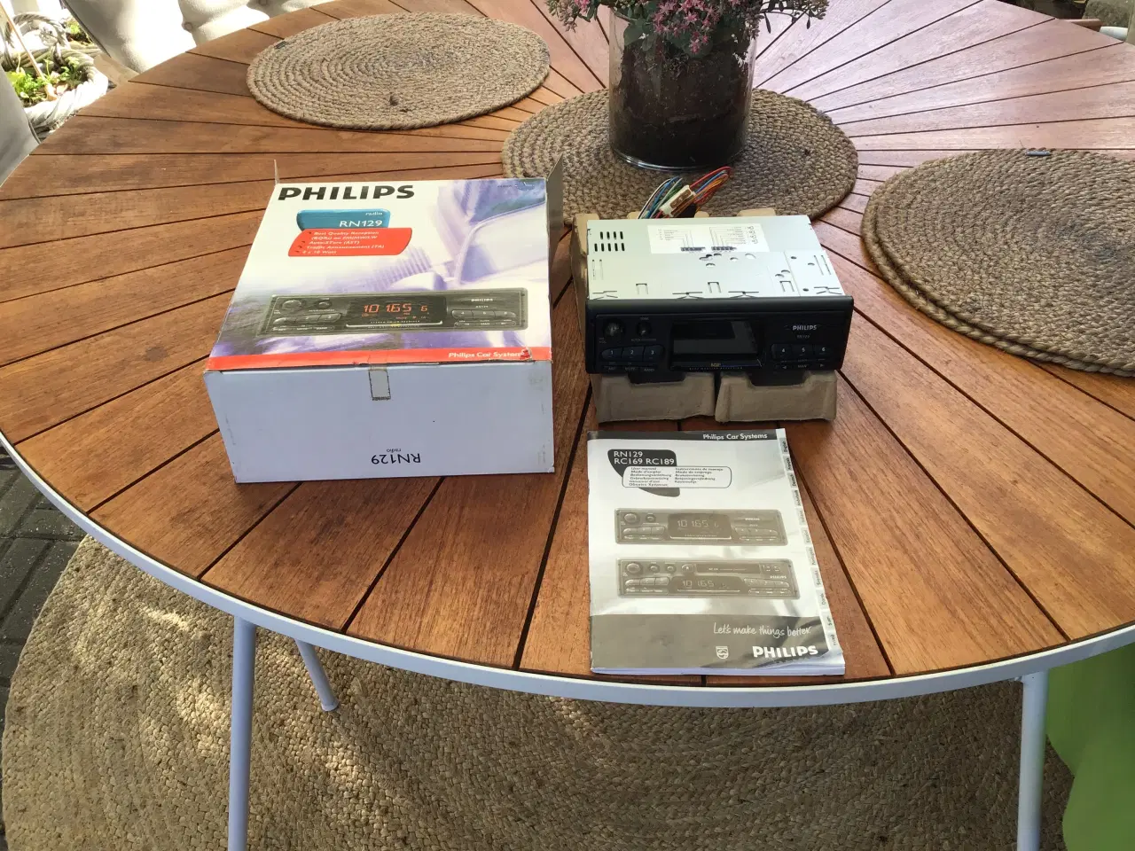 Billede 1 - Autoradio philips retro og ubrugt 