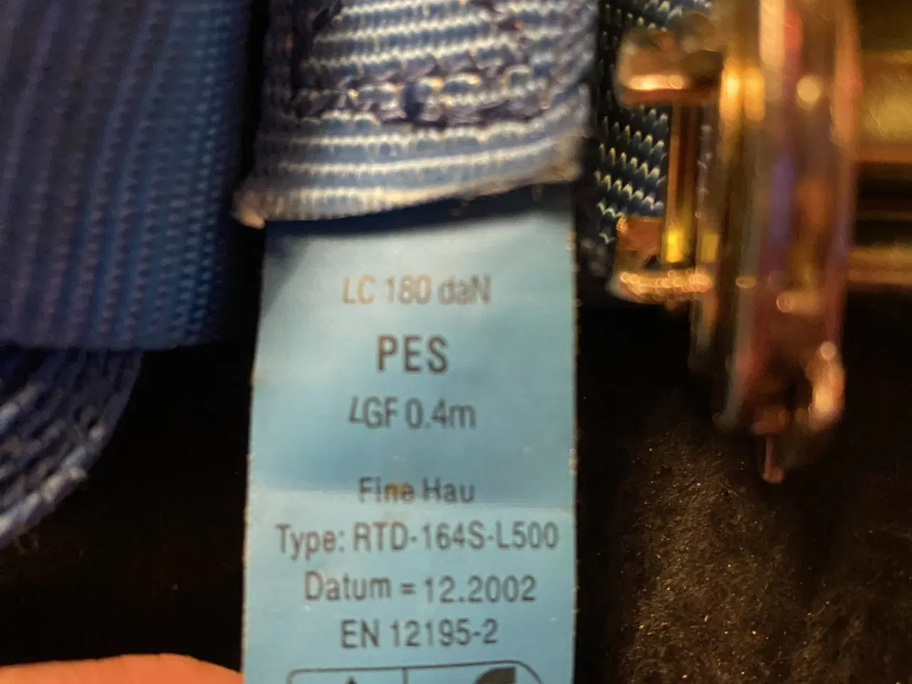 Billede 2 - Surringsstrop/ bæltestrop