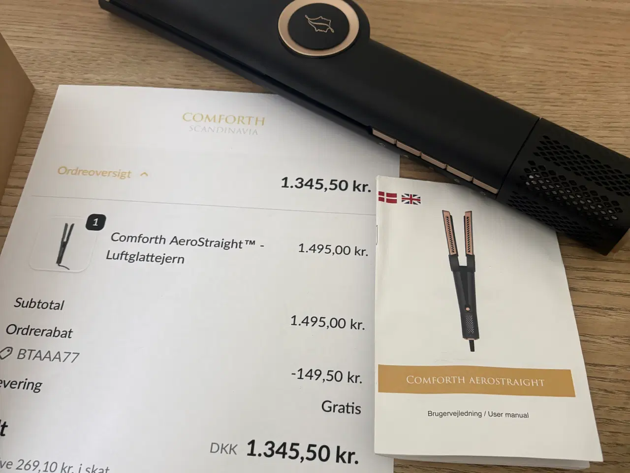 Billede 1 - Aerostraight luft glatjern