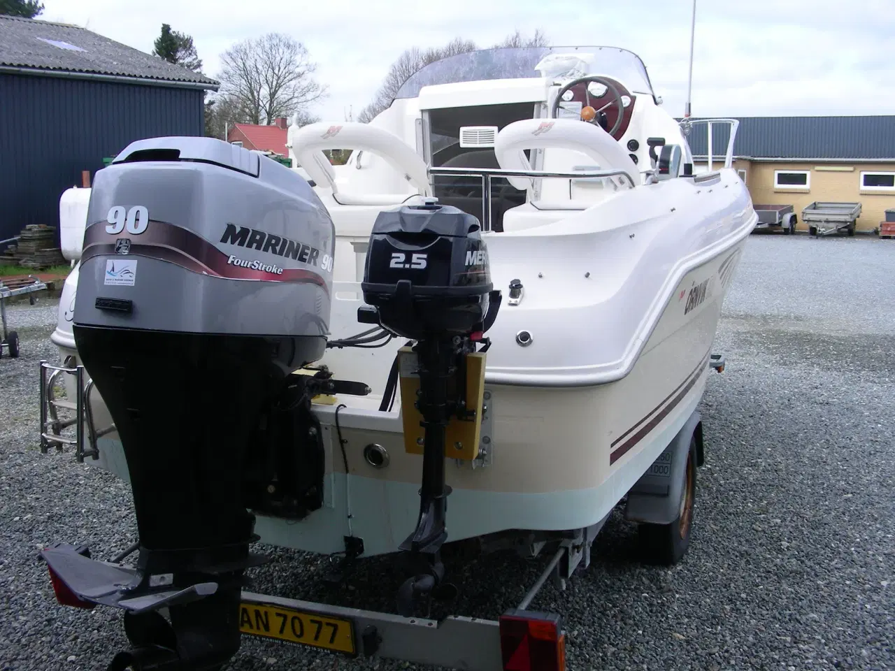 Billede 5 - m Mariner F90 hk samt trailer & masser af udstyr