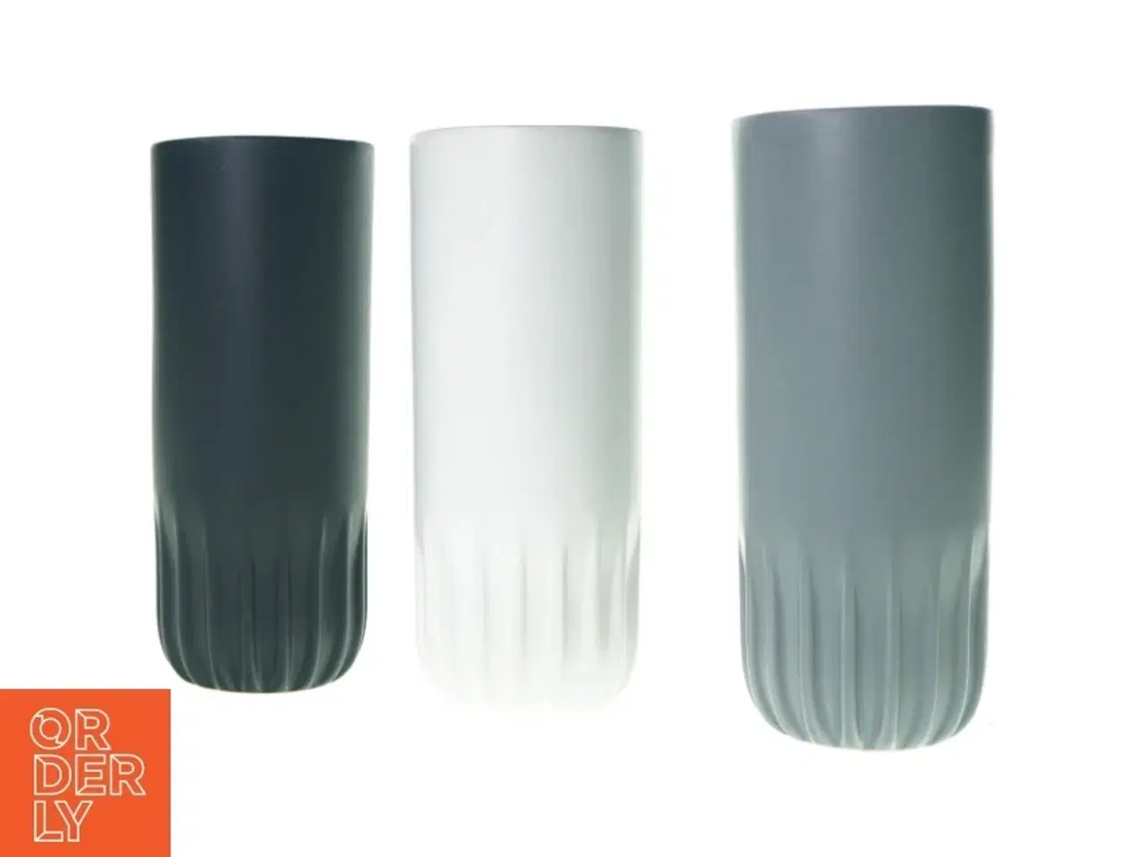 Billede 1 - 3 x vaser fra Hübsch (str. 24 cm )